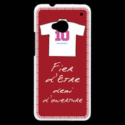 Coque HTC One Demi d'ouverture Bonus offensif-défensif Rouge