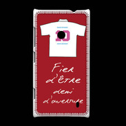 Coque Nokia Lumia 520 Demi d'ouverture Bonus offensif-défensif Rouge