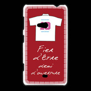 Coque Nokia Lumia 625 Demi d'ouverture Bonus offensif-défensif Rouge