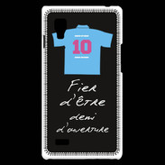 Coque LG Optimus L9 Demi d'ouverture Bonus offensif-défensif Noir 2