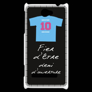 Coque HTC Windows Phone 8S Demi d'ouverture Bonus offensif-défensif Noir 2