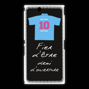 Coque Sony Xpéria Z Ultra Demi d'ouverture Bonus offensif-défensif Noir 2
