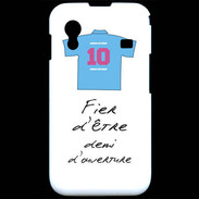 Coque Samsung ACE S5830 Demi d'ouverture Bonus offensif-défensif Blanc 2