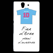 Coque Sony Xperia Z Demi d'ouverture Bonus offensif-défensif Blanc 2