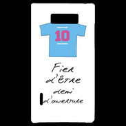 Coque LG Optimus L7 Demi d'ouverture Bonus offensif-défensif Blanc 2