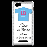 Coque Sony Xperia M Demi d'ouverture Bonus offensif-défensif Blanc 2