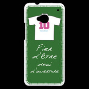 Coque HTC One Demi d'ouverture Bonus offensif-défensif Vert
