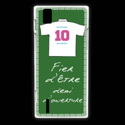 Coque Huawei Ascend P2 Demi d'ouverture Bonus offensif-défensif Vert
