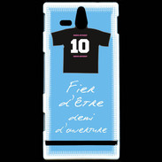Coque Sony Xperia U Demi d'ouverture Bonus offensif-défensif Bleu 2