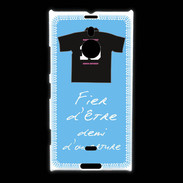 Coque Nokia Lumia 1520 Demi d'ouverture Bonus offensif-défensif Bleu 2