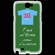 Coque Samsung Galaxy Note 2 Demi d'ouverture Bonus offensif-défensif Vert 2
