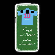 Coque Samsung Galaxy Express2 Demi d'ouverture Bonus offensif-défensif Vert 2