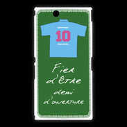 Coque Sony Xpéria Z Ultra Demi d'ouverture Bonus offensif-défensif Vert 2