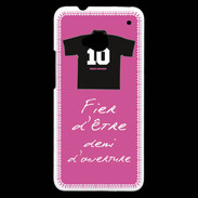Coque HTC One Demi d'ouverture Bonus offensif-défensif Rose 2