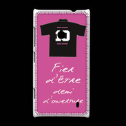 Coque Nokia Lumia 520 Demi d'ouverture Bonus offensif-défensif Rose 2