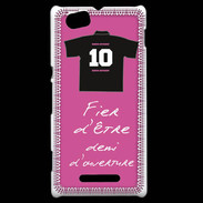 Coque Sony Xperia M Demi d'ouverture Bonus offensif-défensif Rose 2