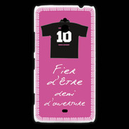 Coque Nokia Lumia 1320 Demi d'ouverture Bonus offensif-défensif Rose 2