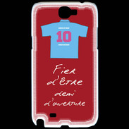 Coque Samsung Galaxy Note 2 Demi d'ouverture Bonus offensif-défensif Rouge 2