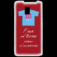 Coque LG P990 Demi d'ouverture Bonus offensif-défensif Rouge 2