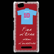 Coque Sony Xperia M Demi d'ouverture Bonus offensif-défensif Rouge 2