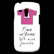 Coque Samsung Galaxy S3 Mini 3/4 aile gauche Bonus offensif-défensif Blanc