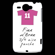 Coque HTC Wildfire G8 3/4 aile gauche Bonus offensif-défensif Blanc
