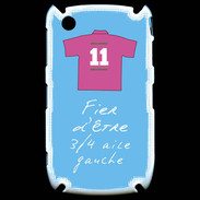 Coque Blackberry 8520 3/4 aile gauche Bonus offensif-défensif Bleu