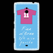 Coque Nokia Lumia 1320 3/4 aile gauche Bonus offensif-défensif Bleu