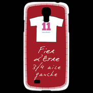 Coque Samsung Galaxy S4 3/4 aile gauche Bonus offensif-défensif Rouge