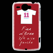 Coque HTC Wildfire G8 3/4 aile gauche Bonus offensif-défensif Rouge