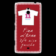 Coque Nokia Lumia 1320 3/4 aile gauche Bonus offensif-défensif Rouge