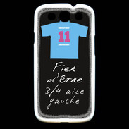 Coque Samsung Galaxy S3 3/4 aile gauche Bonus offensif-défensif Noir 2