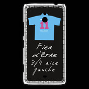 Coque Nokia Lumia 1320 3/4 aile gauche Bonus offensif-défensif Noir 2