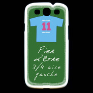 Coque Samsung Galaxy S3 3/4 aile gauche Bonus offensif-défensif Vert 2
