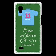 Coque LG Optimus L9 3/4 aile gauche Bonus offensif-défensif Vert 2