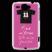 Coque HTC Wildfire G8 3/4 aile gauche Bonus offensif-défensif Rose 2