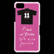 Coque Blackberry Z10 3/4 aile gauche Bonus offensif-défensif Rose 2