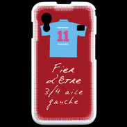 Coque Samsung ACE S5830 3/4 aile gauche Bonus offensif-défensif Rouge 2