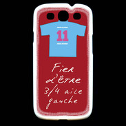 Coque Samsung Galaxy S3 3/4 aile gauche Bonus offensif-défensif Rouge 2