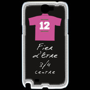 Coque Samsung Galaxy Note 2 3/4 centre G Bonus offensif-défensif Noir