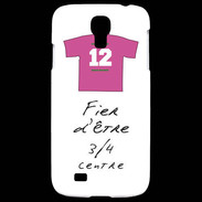 Coque Samsung Galaxy S4 3/4 centre G Bonus offensif-défensif Blanc