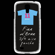 Coque Samsung Galaxy S4 3/4 aile gauche Bonus offensif-défensif Noir 2