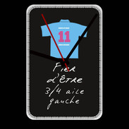 Grande pendule murale 3/4 aile gauche Bonus offensif-défensif Noir 2