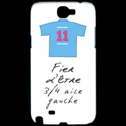 Coque Samsung Galaxy Note 2 3/4 aile gauche Bonus offensif-défensif Blanc 2
