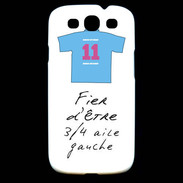 Coque Samsung Galaxy S3 3/4 aile gauche Bonus offensif-défensif Blanc 2