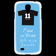 Coque Samsung Galaxy S4 3/4 aile gauche Bonus offensif-défensif Bleu 2