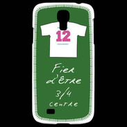Coque Samsung Galaxy S4 3/4 centre G Bonus offensif-défensif Vert