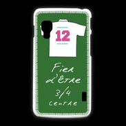 Coque LG L5 2 3/4 centre G Bonus offensif-défensif Vert