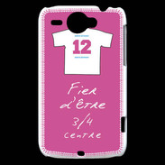 Coque HTC Wildfire G8 3/4 centre G Bonus offensif-défensif Rose
