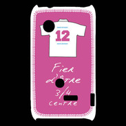 Coque Sony Xperia Typo 3/4 centre G Bonus offensif-défensif Rose